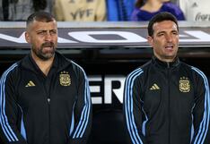 Walter Samuel, en nombre de Lionel Scaloni: “No le dimos casi ninguna ocasión a Perú”