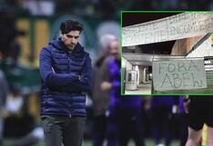 Crisis en Palmeiras antes de visitar a la ‘U’: eliminado de la Copa Brasil y enfrentamiento de hinchas con el DT