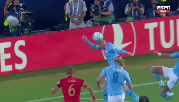 Palmer y su gol para el 1-1 de Manchester City vs. Sevilla (Video: ESPN)