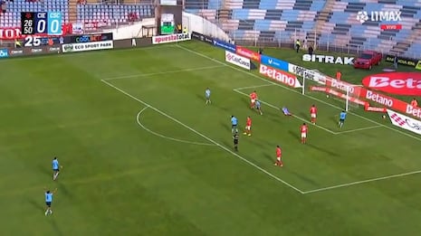 Gabriel Santana firmó un golazo y adelantó a Sporting Cristal ante Cienciano en Cusco