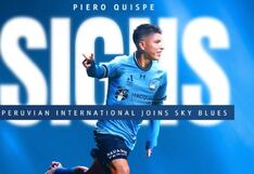 Piero Quispe fue presentado en Sidney FC: “Creatividad, visión y mentalidad ganadora”