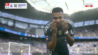 ¡Nadie lo pudo parar! Gol de Kylian Mbappé para el 1-0 de Real Madrid vs. Real Sociedad