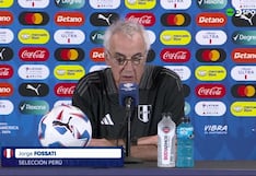 Jorge Fossati tras la derrota de Perú ante Argentina: “La producción de hoy fue la más floja”