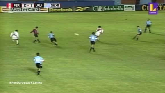 Golazo del 'Chorri' Palacios en la remontada a Uruguay en 1997. (Video: Latina)