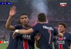 ¡Tiki-taka! Gol de Hakimi para el 1-0 del PSG vs. Inter, en la final de la Champions