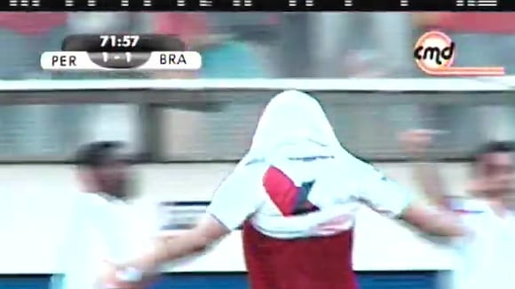 Perú empató 1-1 ante Brasil, por Eliminatorias 2010. (Video: CMD/Movistar)