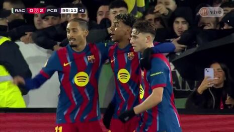 ¡Liquidó el partido! Gol de Lamine Yamal para el 2-0 de Barcelona vs. Racing