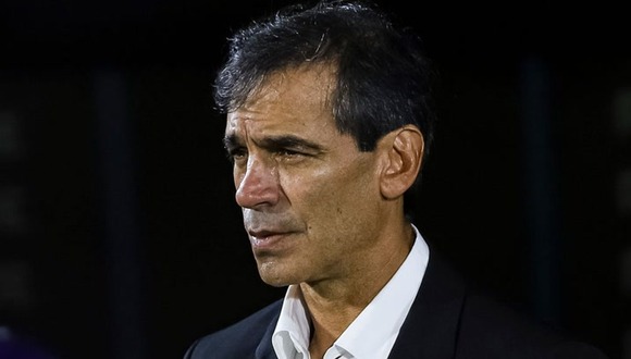 Fabián Bustos habló en conferencia de prensa tras el empate de Olimpia ante Peñarol. (Video: Tigo Sports)