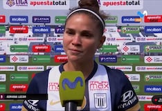 “El profe nos pide cosas que a veces no salen”: Adriana Lúcar explicó derrota en clásico de la Liga Femenina