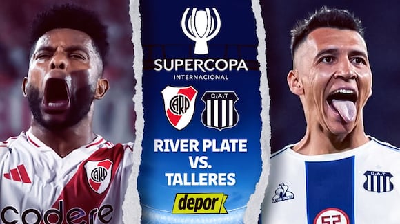 River vs. Talleres juegan por la Supercopa Internacional 2025 (Video: @RiverPlate)