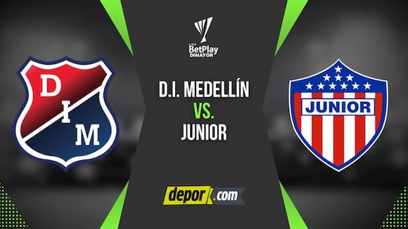 Medellín vs Junior por la Liga BetPlay | VIDEO: Win Sports