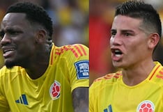 ¿Jhon Durán se peleó con sus compañeros tras el empate con Perú? James Rodríguez dio su versión