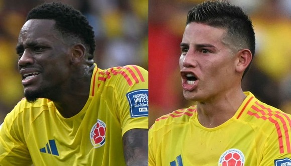 James Rodríguez habló sobre los rumores de una pelea tras el empate con Perú. (Video: FCF / Foto: Getty Images)