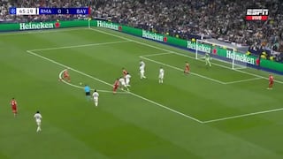 Error de Carreras y Kane no perdona: Bayern Múnich se pone 2-0 en el Bernabéu
