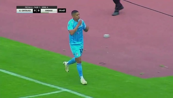 Gol de Kevin Quevedo en U. Católica. (Video: ESPN Ecuador)