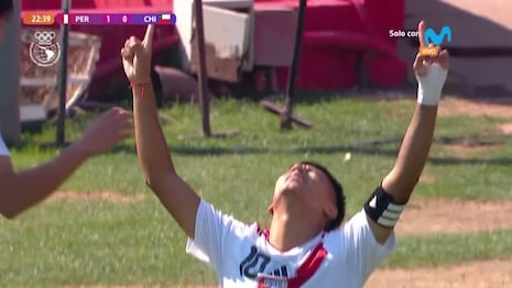 Atención, Alianza Lima: gol de Piero Cari para el 1-0 de Perú vs. Chile por la medalla de bronce en Odesur