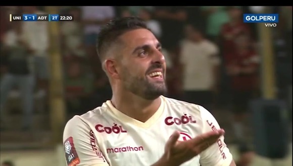 Emanuel Herrera y Luis Urruti anotaron para el 3-1 de Universitario ante ADT. (Video: GOLPERU)