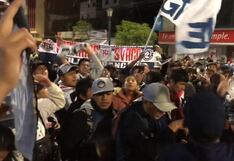 ¡Banderazo! Hinchas de Alianza Lima celebraron el título del Torneo Apertura en Huancayo