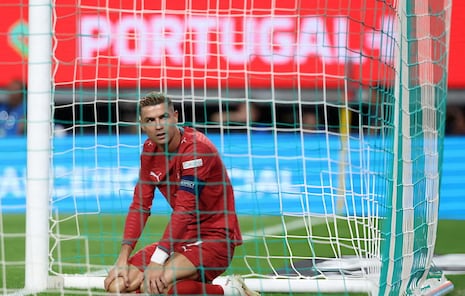 ¡En la puerta del arco! El increíble gol fallado de Cristiano Ronaldo en el Portugal vs. Gales