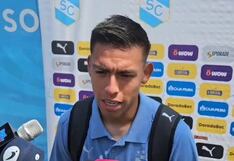 Diego Enríquez, arquero de Sporting Cristal: “Estamos en un mal momento, pero saldremos de esta”