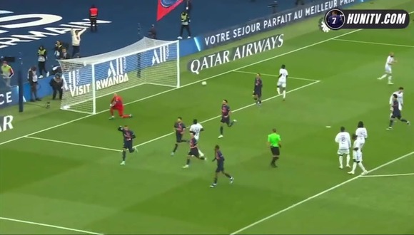 Mbappé marcó el 1-0 en PSG vs. Estrasburgo por Ligue 1. (Video: HuniTV)