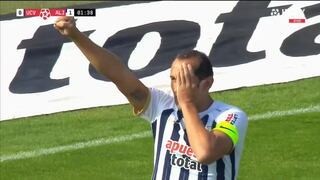 ¡El ‘Pirata’ es inacabable! Gol de Hernán Barcos para el 1-0 de Alianza Lima vs. César Vallejo