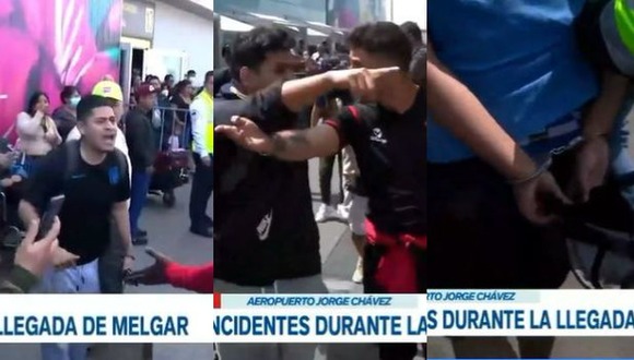 Tenso momento entre plantel de Melgar e hinchas de Alianza Lima en el aeropuerto. (Video: Canal N)