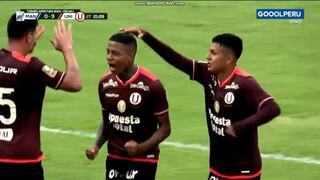 ¡Gran definición! Gol de Andy Polo para el 3-0 de Universitario vs. Mannucci