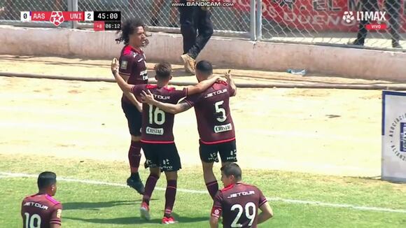 Gol de William Riveros para el 2-0 de Universitario de Deportes. (Vídeo: L1 MAX).