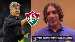 La estrecha relación de Fluminense con Paolo Guerrero: Renato Gaúcho elogió al ‘Depredador’