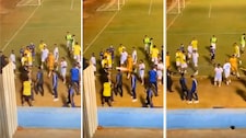 Arquero herido por disparo de bala de goma en el fútbol brasileño