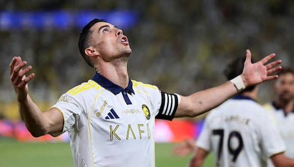 Gol de Cristiano Ronaldo para ganar su primer título en Arabia Saudita. (Video: SSC / Foto: Getty Images)