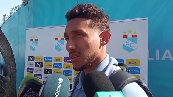 Christofer Gonzáles habló sobre partido de Sporting Cristal vs. Alianza Atlético. (Video: Pedro Zevallos)