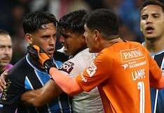 ¡Irreconocible! Erick Noriega protagonizó gresca y fue expulsado en partido de Gremio por Copa Sudamericana