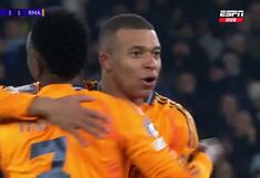 ¡Entró pidiendo permiso! Gol de Kylian Mbappé para el 1-1 del City vs. Real Madrid