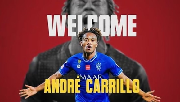 André Carrillo fue presentado como refuerzo del Al Qadisiyah. (Video: Al Qadisiyah)