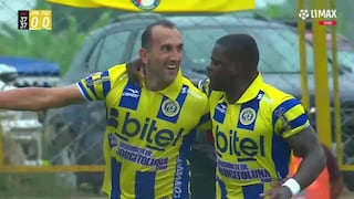 ¡El primer grito del ‘Pirata’! Gol de Hernán Barcos para el 1-0 de FC Cajamarca vs. Juan Pablo II