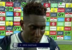 Eryc Castillo: la clave del triunfo de Alianza Lima vs. Gremio y cómo afrontar la vuelta
