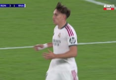 ¡Aún se puede! Gol de Carlos Espí puso el 2-3 del Real Madrid vs. Roma por Champions League