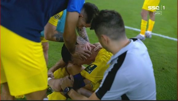 Cristiano devastado, otro título que se le escapa en Arabia Saudí. (Vídeo: X).