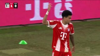 ¡Pinchazo letal! Gol de Luis Díaz puso el 1-0 del Bayern Munich vs Monchengladbach