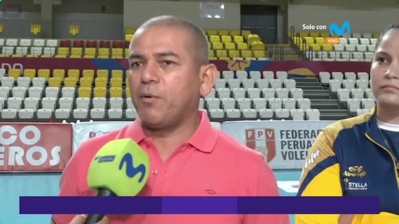 Luis Linares, presidente de Géminis y vocero oficial de los clubes en su reclamo ante la FPV. (Video: Movistar Deportes)