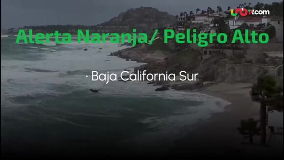 Huracán Norma se intensifica nuevamente a huracán categoría 3: suspenden vuelos y cierran puertos. (Vídeo: UnoTV).