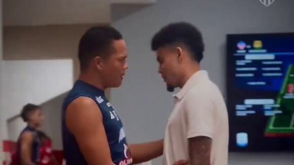 Luis Diaz visitó instalaciones de Junior. (Video: Junior)