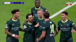 ¡El ‘Cyborg’ infalible! Gol de penal de Erling Haaland para el 2-1 del Manchester City vs Real madrid