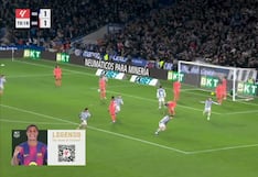 ¡Ni los dejaron celebrar! Gol de Goncalo Guedes para el 2-1 del Real Sociedad vs Barcelona