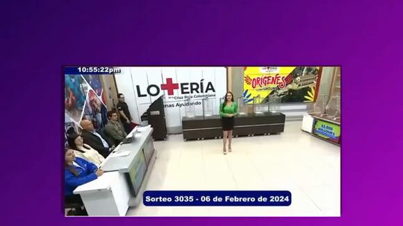 Lotería de la Cruz Roja del 6 de febrero