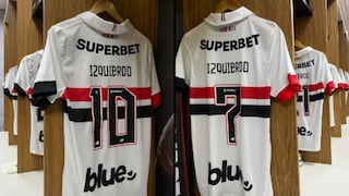 El homenaje de Sao Paulo a Juan Izquierdo: cántico de la hinchada y su nombre en camisetas