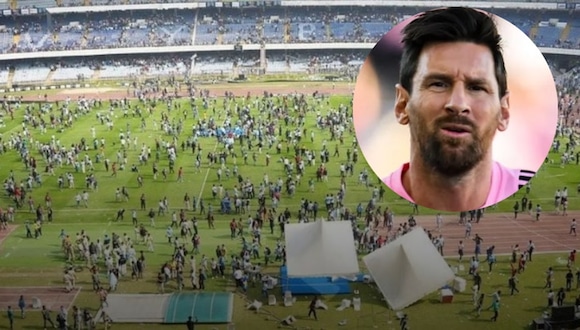 Visita de Lionel Messi a la India termina en desmanes, agresiones y escándalo. (Video: ANI / Foto: Inter Miami)