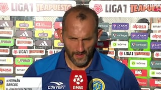 Hernán Barcos puso en duda su continuidad en FC Cajamarca: "Al final del Apertura me reuniré con el presidente"